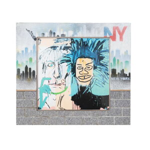 yK|X^[gpzoXLA 2̓ 505x565mm Jean-Michel Basquiat@Dos Cabezas, 1982 A[gt[ IWiz AeB[N Xg[gA[eBXg