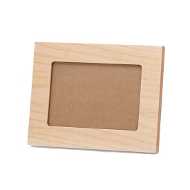 フォトフレーム (無垢材) L版 写真立て 外寸120×169×12mm おしゃれ シンプル 木製 写真サイズ：L版 縦置き 横置き ウォルナット メープル チェリー プレゼント ギフト 祝い