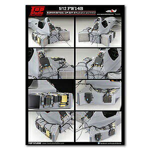 gbvX^WI TOP STUDIO 1/12 EBAY FW14B X[p[fBeB[AbvZbg 5 WG^[  ECU F1 ͌^ (td23276)