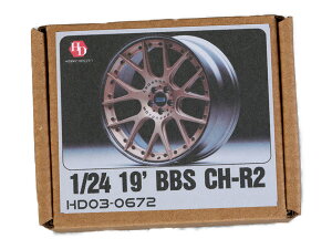 zr[fUC HOBBY DESIGN 1/24 19C` BBS CH-R2 zC[Zbg HD03-0672 (hd030672)