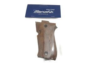 マルシン MARUSHIN モデルガン ベレッタ M84 発火式 モデルガン用 ウォールナット 木製 スムース グリップ (4920136217706)K3