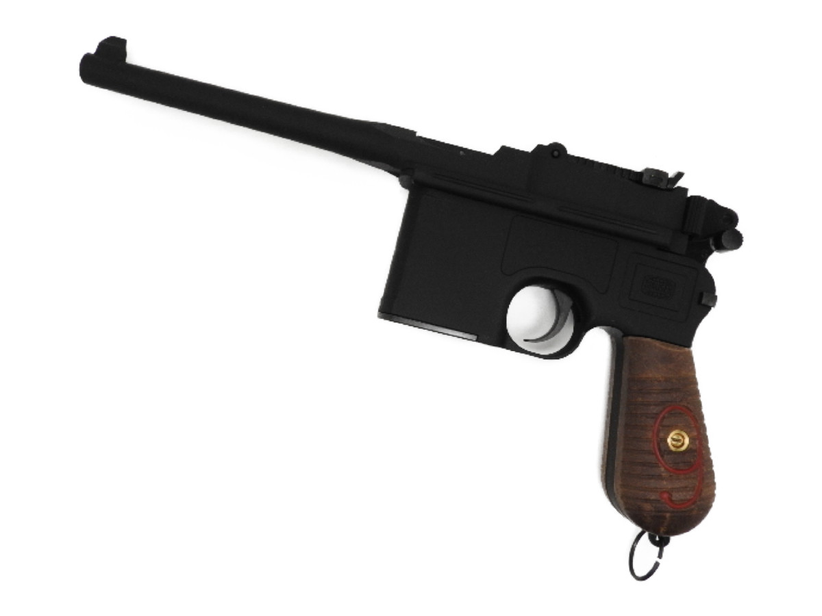 楽天市場】アクション A!CTION モデルガン Mauser モーゼル C96 Red9