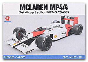 zr[fUC Hobby Design(zr[fUC) [VOJ[ 1/24 F1 }N[ MP4/4 1988 Meng f fBeB[AbvLbg HD02-0467 (4571619461149)