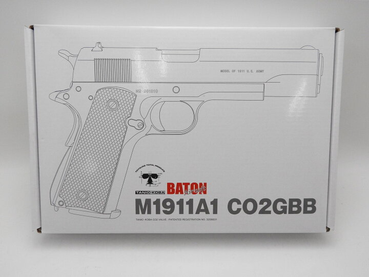 楽天市場】タニオコバ TANIO・KOBA ガスガン Baton バトン M1911A1 