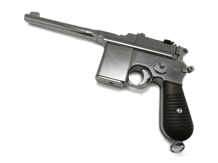 楽天市場】マルシン MARUSHIN ガスガン モーゼル M712 シルバー ABS 