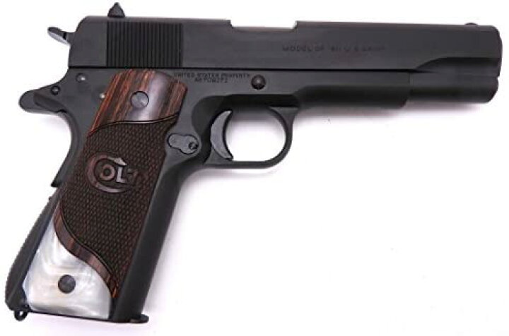楽天市場 アルタモント Altamont グリップ M1911a1 ガバメント パールインレイ 木製グリップ 実銃用 ガスガン エアガン ロゴ入り M1911pearlinray ホビーショップ琥花堂