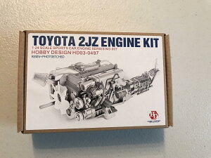 Hobby Design 1/24 トヨタ 2JZ エンジン キット 車 模型 HD03-0497