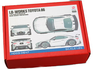 zr[fUC HOBBY DESIGN 1/24 WLbg LB Works g^ 86@HD03-0647 (4580628907357)