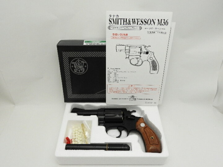 楽天市場】タナカワークス TANAKA WORKS ガスガン S&W M36 3インチ 