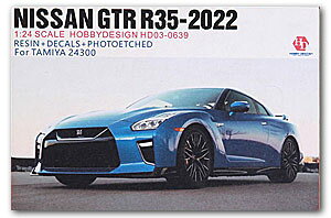 �yP10�{�I �S���i�I1/16 1:59�܂Łz �z�r�[�f�U�C�� HOBBY DESIGN 1/24 �j�b�T�� GT-R R35 2022 �^�~���Ή� �f�B�e�B�[���A�b�v�p�[�c�Z�b�g (hd03-0639)