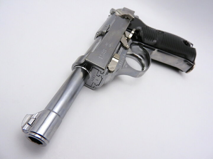 楽天市場】マルゼン ワルサー P38 シルバー ac40 ブローバック 