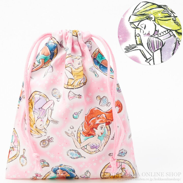 楽天市場 ディズニー プリンセス コップ入れ 巾着 キンチャク きんちゃく 小 弁当 袋入れ 手作り ハンドメイド キャラクター グッズ 給食 ランチ 小物入れ 子供 女の子 かわいい キッズ 学校 幼稚園 Kokka コッカ 生地 コップ袋 給食袋 お姫様 Disney ピクサー
