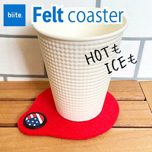 y biite / rbe z Felt Coaster AJ  ( E  tFg R[X^[ )@