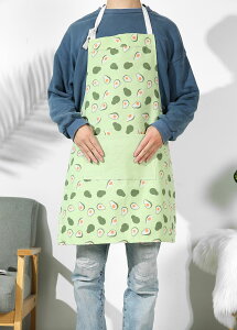【即納】エプロン おしゃれ 着脱簡単 フルーツ柄 エプロン 保育士 かわいい レディース 北欧 レーディスエプロン シンプル リネン エプロン レモン柄 布 綿 麻 ナチュラル ショートエプロン