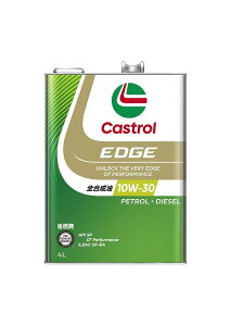 Castrol(�J�X�g���[��) �G���W���I�C�� 10W-30 EDGE API SP/CF Performance 4L 4�փK�\ ����/�f�B�[ �[���ԗ��p �S������