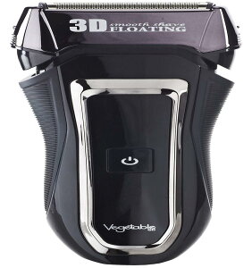 【Vegetable】充電交流式3Dシェーバー (3枚刃) GD-S308 ブラック