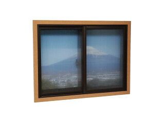 二重窓・簡易内窓(省エネ・冷暖房効果大幅アップ) 小窓用セット(内窓内寸 高さ:~915mm 巾:~915mmまで) ブラウン