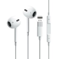 【2025新版 i Phone15/16対応】イヤホン 有線 タイプC 有線ヘッドセットマイク内蔵 有線HiFi 騒音低減 ク…