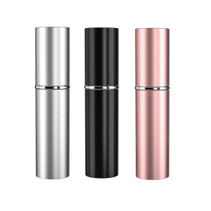 香水アトマイザーセット 3色セット(漏斗付き)香水ボトル 化粧水用瓶 噴霧器 香水瓶 詰め替え容器 香水用ボトル 通勤 旅行携帯用 男女兼用 ス プ レーボトル 小分けボトルNONNBIRI (6ml)