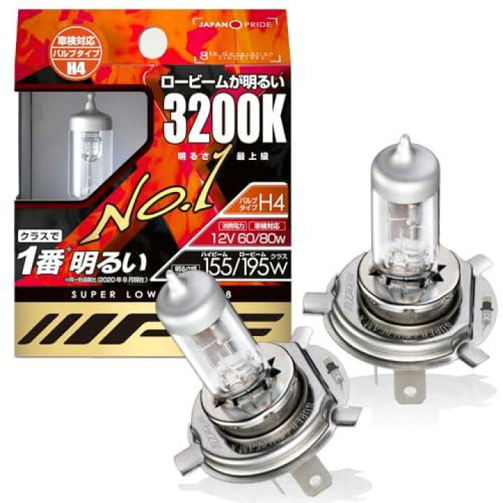 楽天市場】IPF ヘッドライト フォグランプ ハロゲン 車用 H4 3200K 