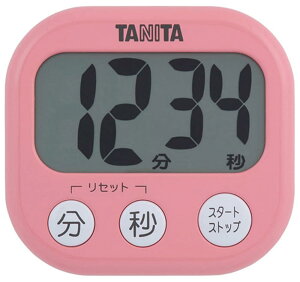 �^�j�^ tanita �L�b�`�� �׋� �w�K �^�C�}�[ ���� �剹�� 100�� �}�O�l�b�g �X�^���h�t�� �s���N �ł������^�C�}�[ TD-384 PK