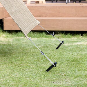 タカショー 日よけ 金具 シェード固定 ペグ 2本組 樹脂 CLF 地面に固定 サンシェード 取付 ベランダ 目隠し CLF-18