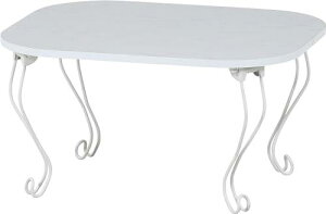 sf [e[u ܂肽 60×s48×31.5cm zCg ˂r ؖڒ RpNg Z^[e[u 38715