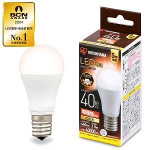 �yE17�z�A�C���X�I�[���} LED�d�� 40W�`���� �d���F �������a17mm �L�z�� �����Ή� LDA4L-G-E17-4T6