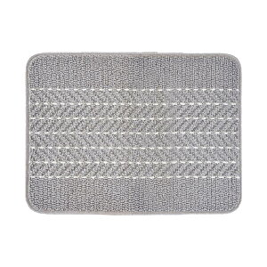 �I�J(OKA) �D�����􂢂₷�� �L�b�`���}�b�g ��45cm×60cm �O���[(�w�����{��) (�􂦂� �y�� ����~�� �N�b�V����)