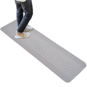 �I�J(OKA) �D�����􂢂₷�� �L�b�`���}�b�g ��45cm×180cm �O���[(�w�����{��) (�􂦂� �y�� ����~�� �N�b�V����)