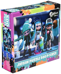 �G���X�J�C 300�s�[�X �W�O�\�[�p�Y�� �X�v���g�D�[�� (Splatoon) GIRLS 26x38cm 300-1121