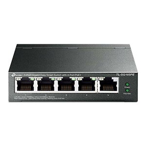 TP-Link 5�|�[�g �M�K�r�b�g �C�[�W�[�X�}�[�g�X�C�b�`(4 PoE+�|�[�g����)TL-SG105PE