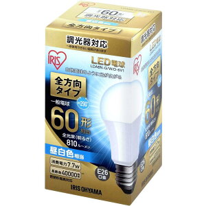 �A�C���X�I�[���} LED�d�� �������a26mm 60W�`���� �����F �S�����^�C�v ������Ή� LDA8N-G/W/D-6V1