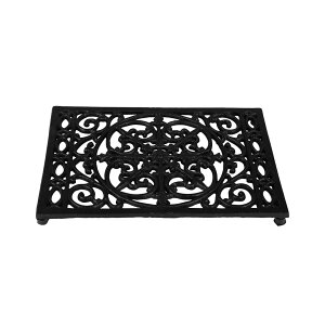 _g(Dulton) ~ N^O gxbg AeB[NubN 18×250×s170mm RECTANGLE TRIVET ANTIQUE BLACK S315-115ABK