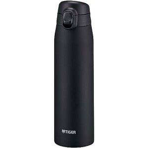 タイガー魔法瓶(TIGER) タイガー 水筒 600ml ワンタッチ マグボトル ステンレスボトル 真空断熱ボトル 保温保冷 在宅 タンブラー利用可 ストーンブラック MCT-K060KK