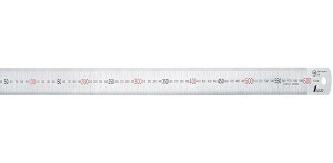 シンワ測定(Shinwa Sokutei) 直尺 ステン 60cm JIS1級 赤数字入 14036