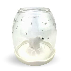 サンアート かわいい食器 北極 しろくま そうめん おちょこ&薬味入れ 290ml SAN3396-1