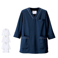 マルチジャケット(7分袖)(S〜5L)【医療 ナース 看護師 白衣 女性 ナースリー 人気 おすすめ】2329