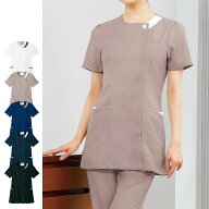 超マシュマロツイル ノーカラージャケット【医療 ナース 看護師 白衣 女性 ナースリー 人気 おすすめ】2573
