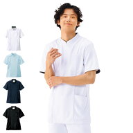 【18日限定!ポイント最大4倍】ストレッチケーシージャケット(メンズ)【医療 医師 ナース 看護師 白衣 男…