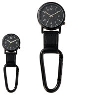 [40%OFF]ALL BLACK カラビナウォッチ【楽天スーパーセール ナース 小物 グッズ 看護 医療 懐中時計 ナー…