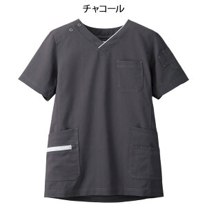 【10/30限定ポイント最大10倍!】男女兼用スクラブ (SMS008型) 【医療 ナース 看護 白衣 女性 男性 人気 おすすめ】 15987