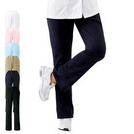 ももはりさん対応ストレートパンツ【医療 ナース 看護師 白衣 女性 レディース 病院 制服 ユニフォーム ナースリー 人気 おすすめ】2124