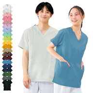 ナースリースクラブ(さらりタッチ)【ノーアイロン 医療 ナース 看護師 白衣 レディース メンズ 女性 男性…
