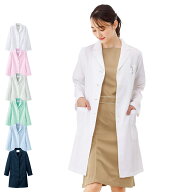 デイリードクターコート(レディス/さらりタッチ)【診察衣 医療 ナース 看護師 白衣 女性 医師 薬剤師 実…