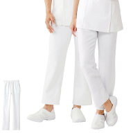 デイリー 総ゴムストレートパンツ(男女兼用)【医療 ナース 看護 白衣 女性 男性 ケーシー 病院 ユニフォ…