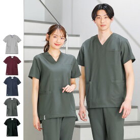 ナノ・ユニバース スクラブジャケット(NU2535)【医療 ナース 看護 白衣 女性 男性 スクラブ ナノユニバース nanouniverse ナースリー 人気 おすすめ】NU2535