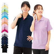 【18日限定!ポイント最大4倍】吸汗速乾配色ポロシャツ【介護ユニフォーム 介護服 男女兼用 介護 介護用品…