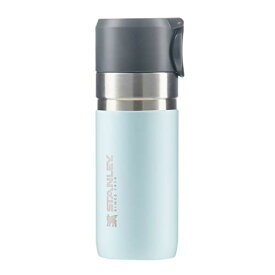 STANLEY(スタンレー) ゴーシリーズ 真空スリムボトル 0.37L ペールブルー 保冷 保温 頑丈 水筒 アウトドア 保証 10124-012 (日本正規品)