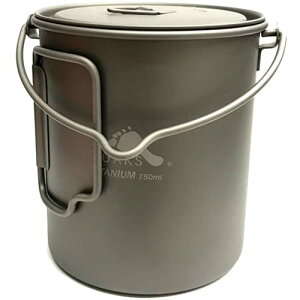 TOAKS(�g�[�N�X) �A�E�g�h�A �L�����v �`�^�j�E���|�b�g 750ml POT-750 �x�C���n���h�� ���{���K�i 13233
